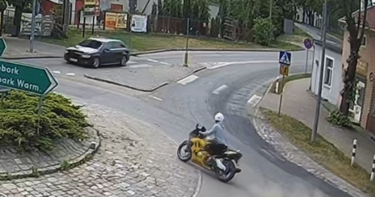 Pędził motocyklem 200 km/h. Dostał 20 mandatów na ponad 35,5 tys. zł