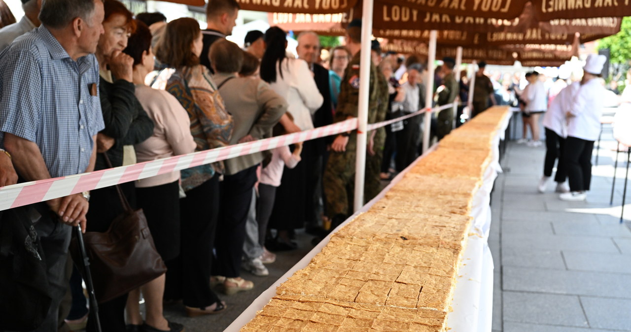 103-metrowa kremówka papieska powstała w Rzeszowie