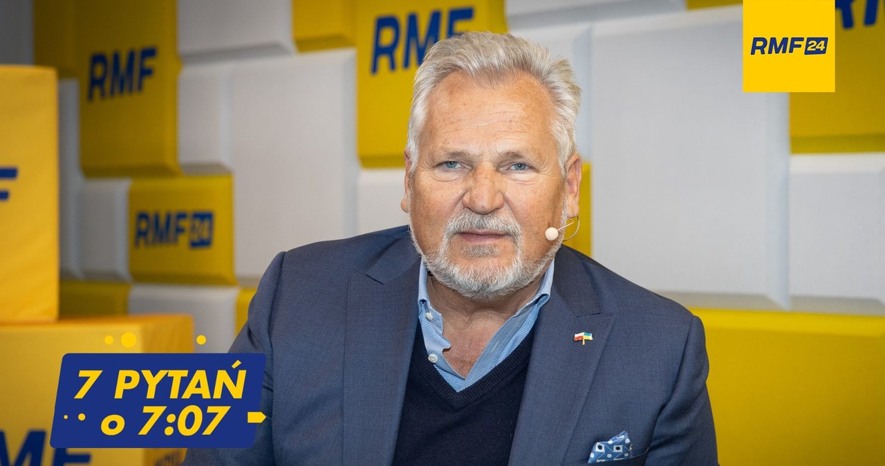 Aleksander Kwaśniewski gościem Radia RMF24!