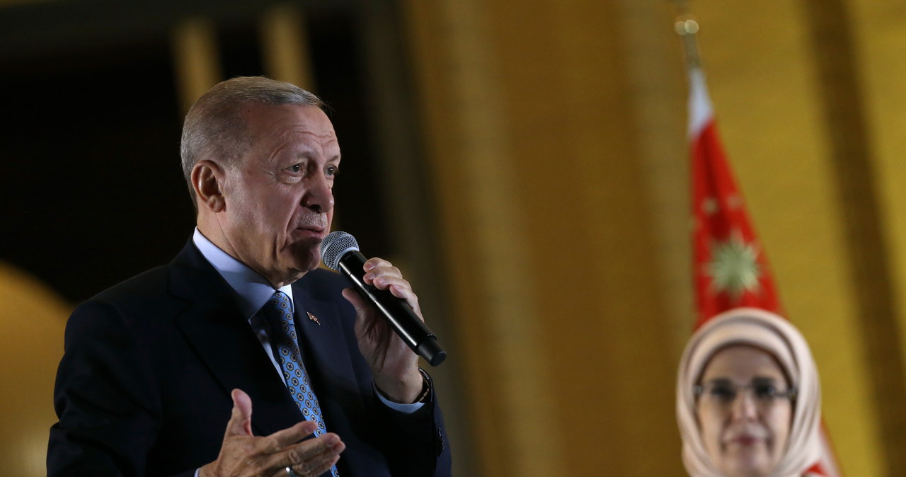 Erdogan prezydentem Turcji po raz trzeci z rzędu