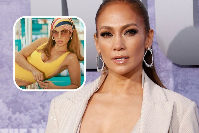 Jennifer Lopez w skąpym kostiumie odsłania wdzięki. Co za ciało