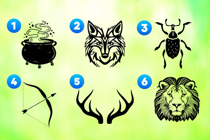 Test osobowości, który wyjawi twoje skryte zmartwienia. Wybierz symbol, który cię pociąga