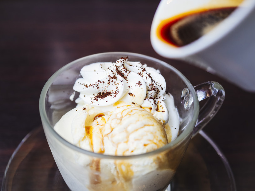 Caffe Affogato. Pyszny włoski deser na upalne dni