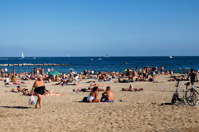 Niebywały widok nad Bałtykiem. Dziwni plażowicze stali się hitem internetu