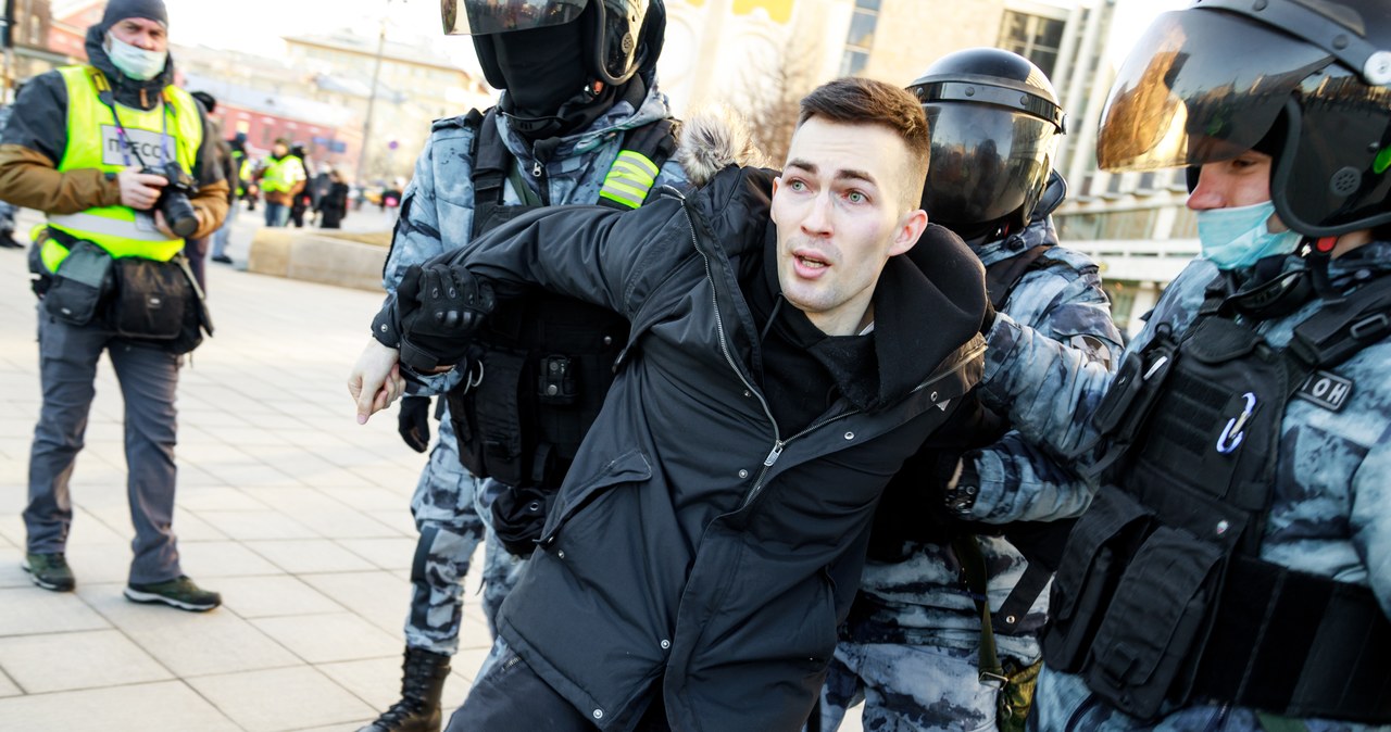 Protesty w Rosji. Ponad 100 osób aresztowanych
