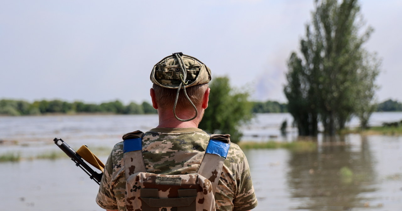 CNN: Rosyjscy żołnierze potopili się po przerwaniu zapory na Dnieprze