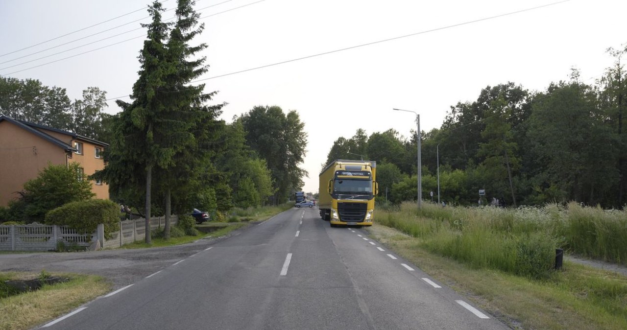 6-latek na rowerku potrącony przez ciężarówkę
