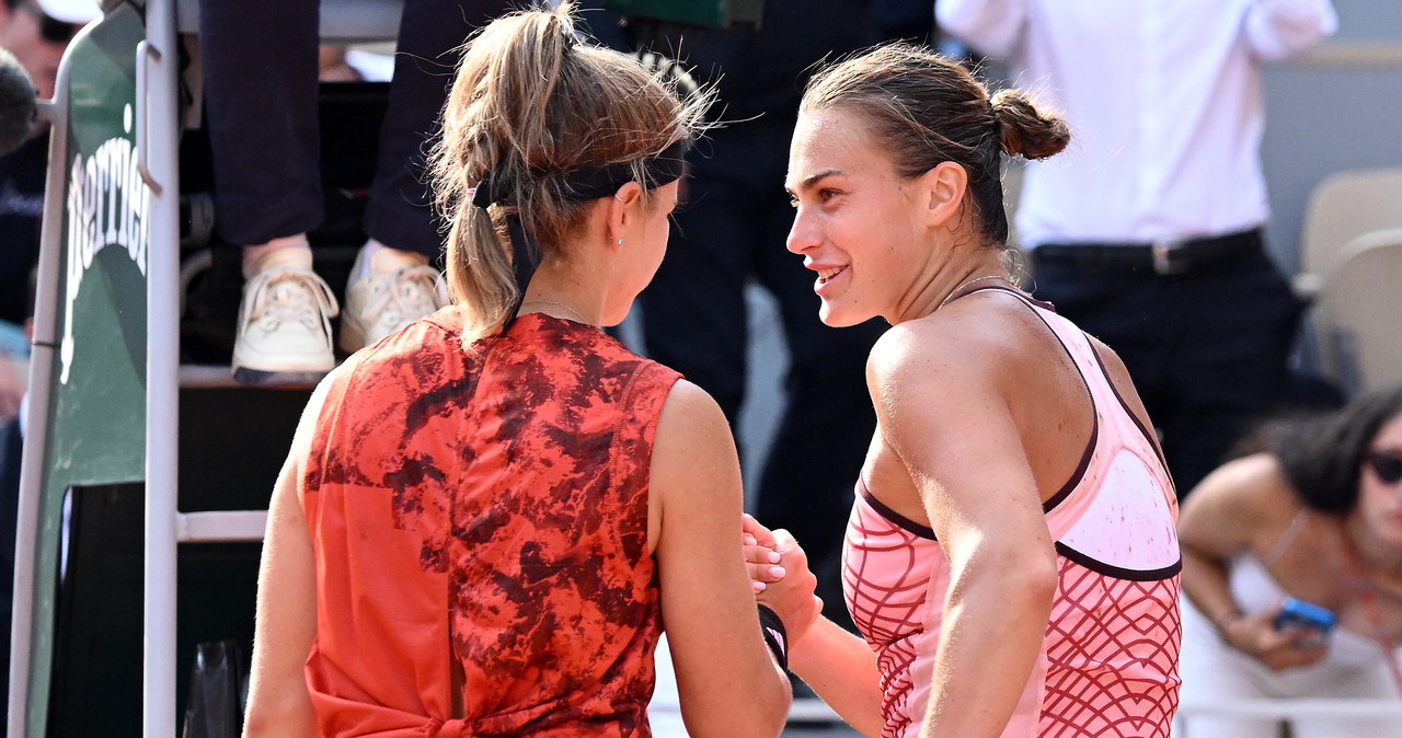Sabalenka poza turniejem Rolanda Garrosa. Genialny mecz Muchovej