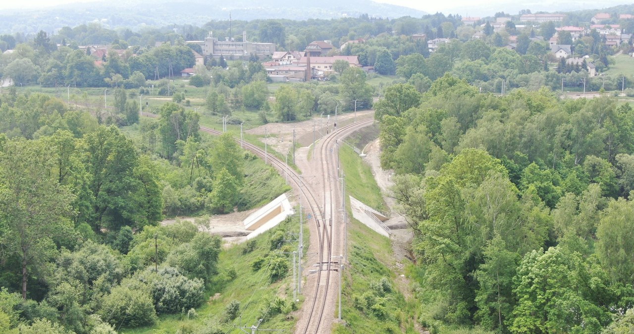 PKP PLK zakończyły budowę łącznicy w Kalwarii Zebrzydowskiej