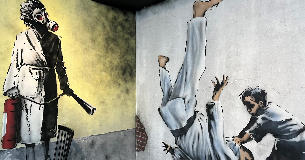 Paryż składa hołd Banksy’emu. Można zwiedzać muzeum poświęcone artyście