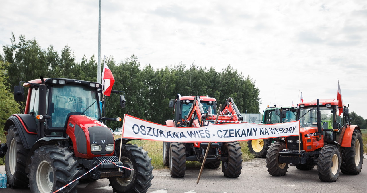 Rolniczy protest w Dorohusku zawieszony