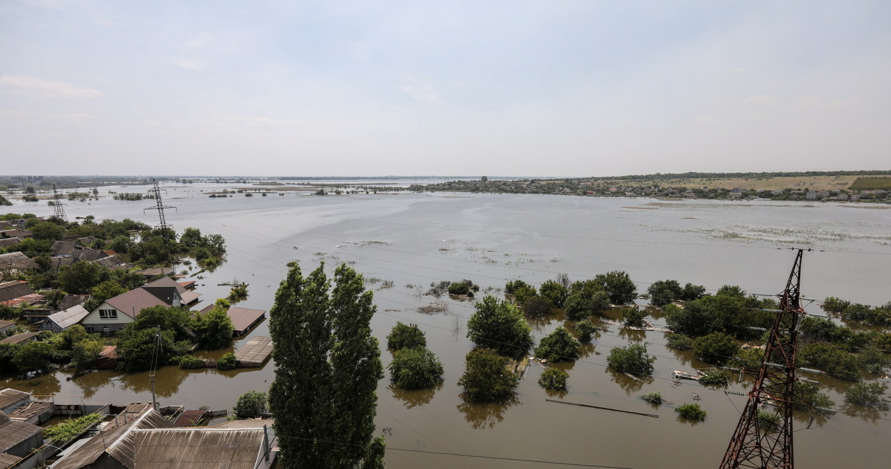 Dlaczego Rosjanie wysadzili ukraińską zaporę? Komunikat wiceminister MON