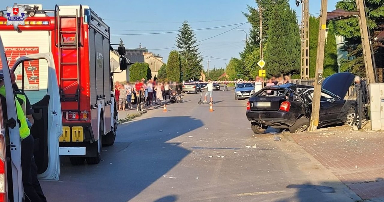 Za kierownicą nietrzeźwy 19-latek. Wiózł sześć osób, wszyscy w szpitalu