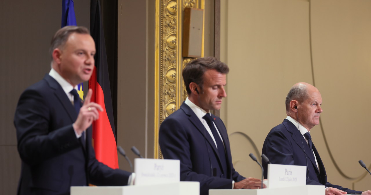 Trójkąt Weimarski. „Niemcy, Francja i Polska stoją ściśle u boku Ukrainy”