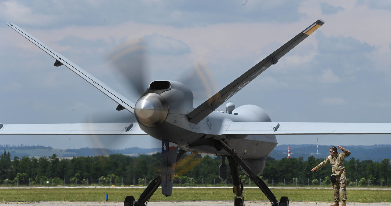 Amerykański dron sterowany z Houston wylądował w Czechach