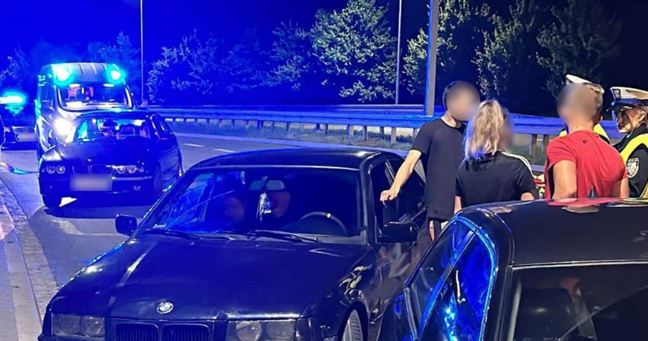 Nielegalne wyścigi na ulicach Krakowa. W jeden wieczór 43 mandaty