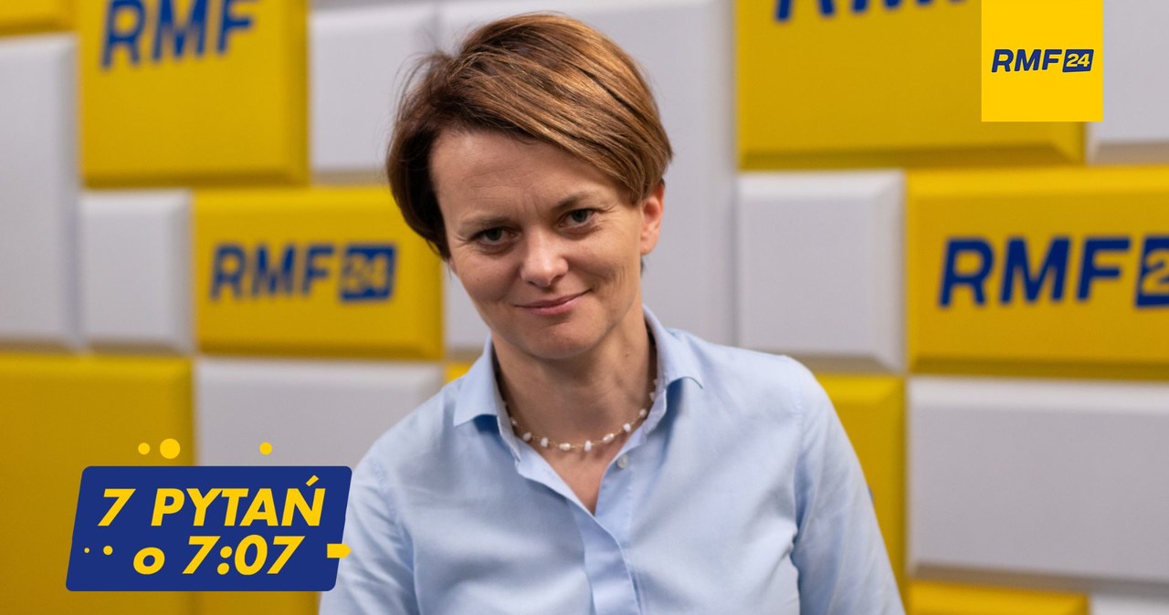7 pytań o 7:07. Jadwiga Emilewicz w czwartek w Radiu RMF24