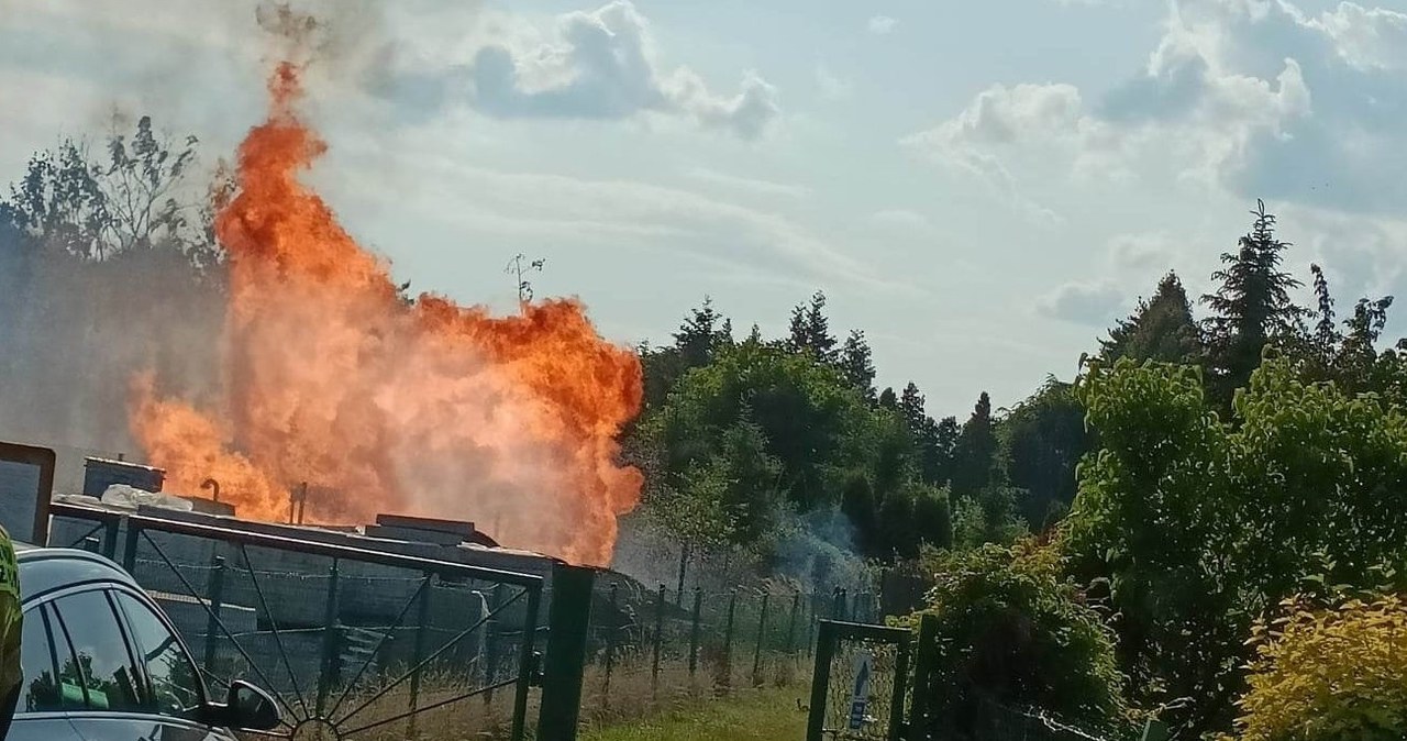 Zapłon gazu na Dolnym Śląsku. Dwie osoby ranne