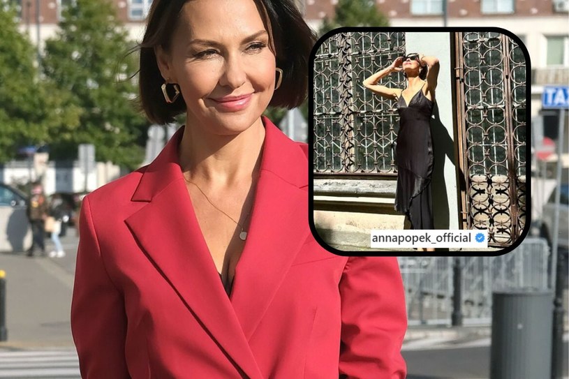 Anna Popek łapie promienie słońca w kusej sukience. Przy okazji zdradza pewien sekret