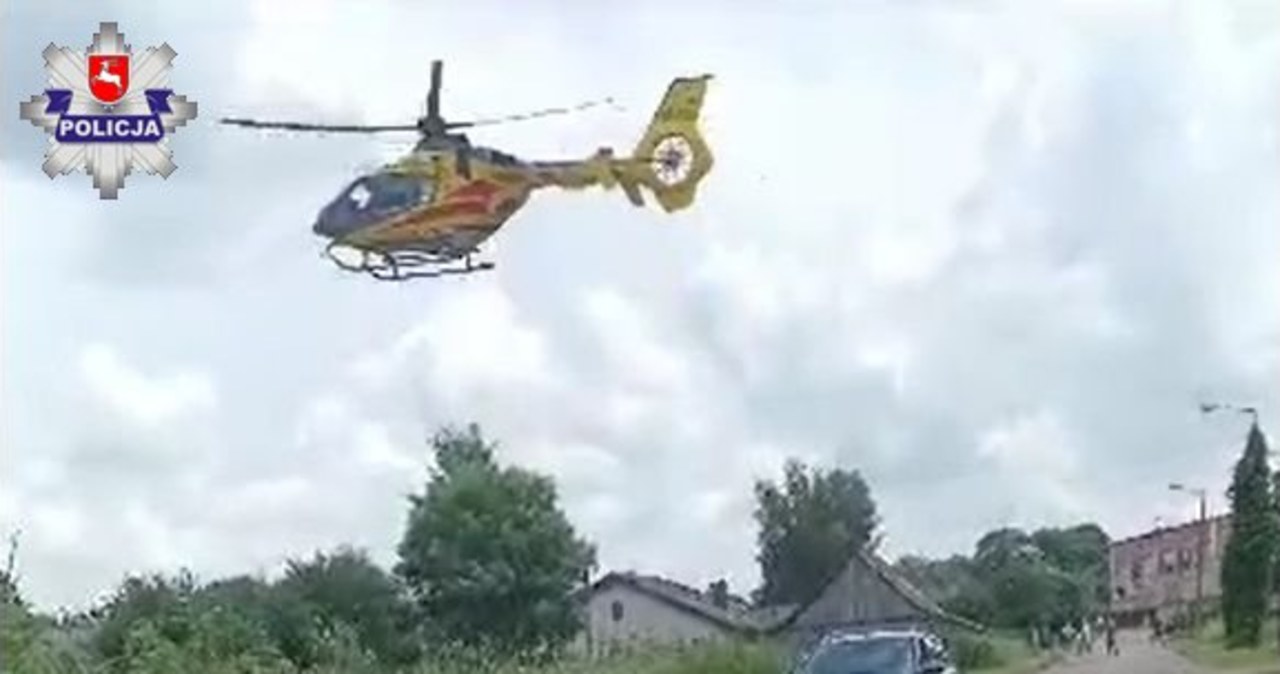 Groźne wypadki na Lubelszczyźnie. Dwoje dzieci rannych