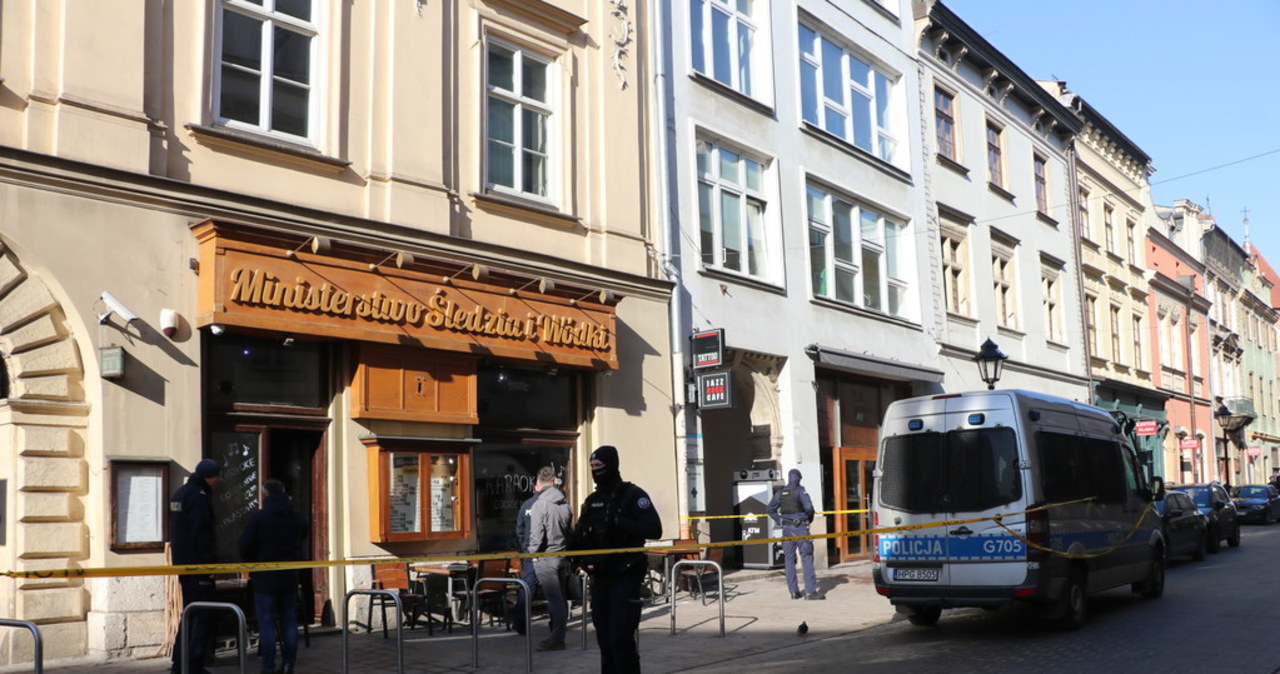 Strzelanina w centrum Krakowa. Napastnik był niepoczytalny