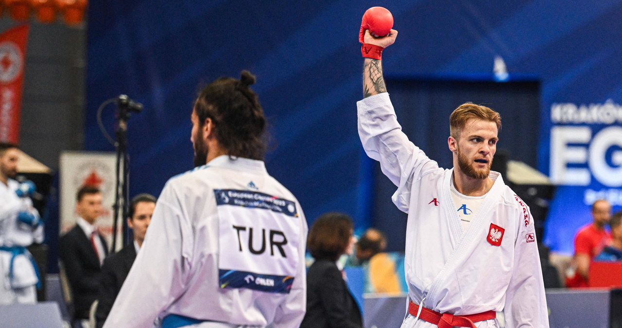Igrzyska europejskie: Miłosz Sabiecki z brązowym medalem w karate kumite