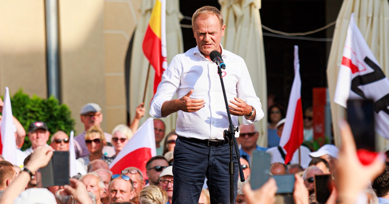 Incydent na wiecu Tuska. „Prawdziwa Solidarność nigdy czegoś takiego nie widziała”