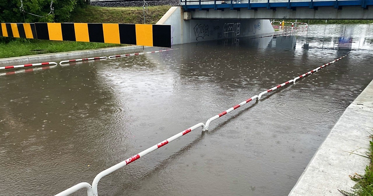 Radomsko pod wodą. Nawałnica przeszła nad miastem