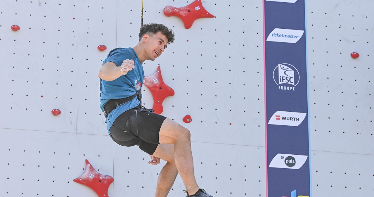 IE 2023: Brązowy medal Dzieńskiego we wspinaczce sportowej na czas