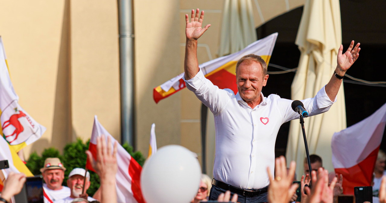 Tusk: Od wyborów zależy, czy będzie wielka Polska czy mała Rosja Kaczyńskiego