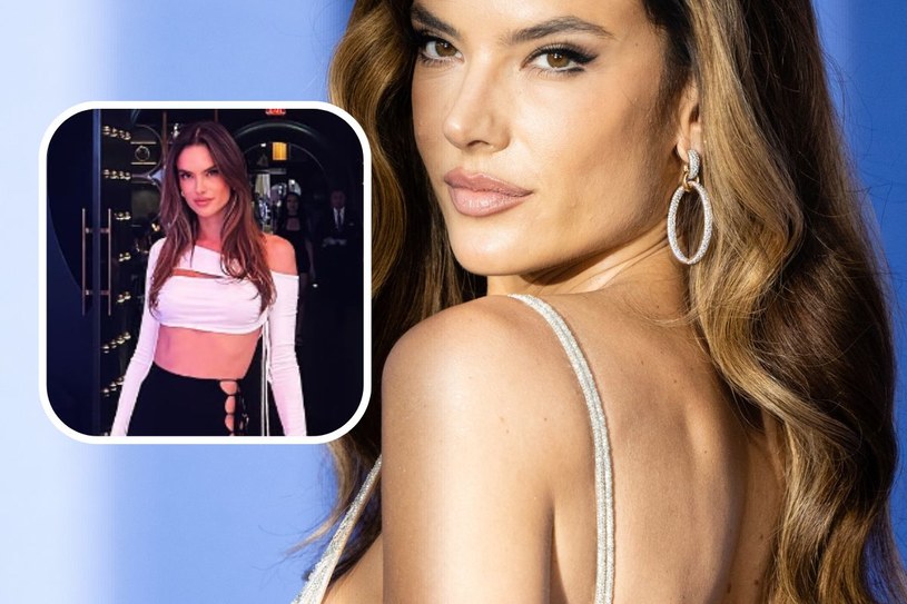 Alessandra Ambrosio eksponuje szczupłą sylwetkę. Aż trudno uwierzyć w jej wiek