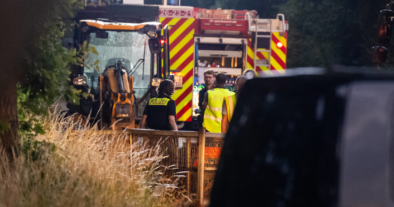 Wieźli dzieci w koszu koparki. Tragedia na obozie pod Harburgiem