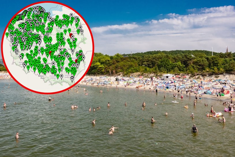Sinice znów atakują. Zamknięto niektóre kąpieliska. Które plaże są otwarte i bezpieczne?