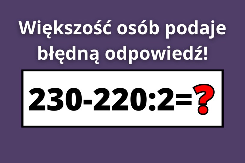 To z pozoru proste zadanie matematyczne podzieliło internet. Wypowiedział się profesor matematyki