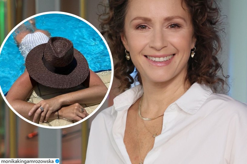Monika Mrozowska pozuje w skąpym bikini. „Cztery porody i takie ciało?”