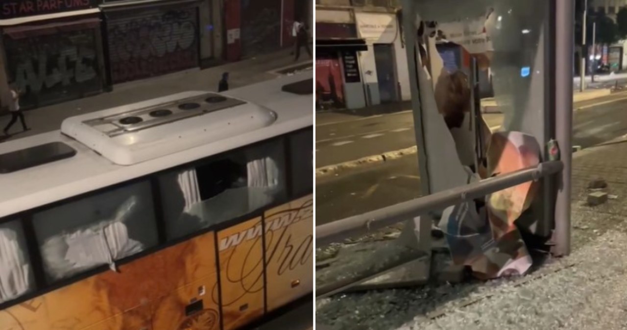 Polski autokar zaatakowany w czasie zamieszek w Marsylii