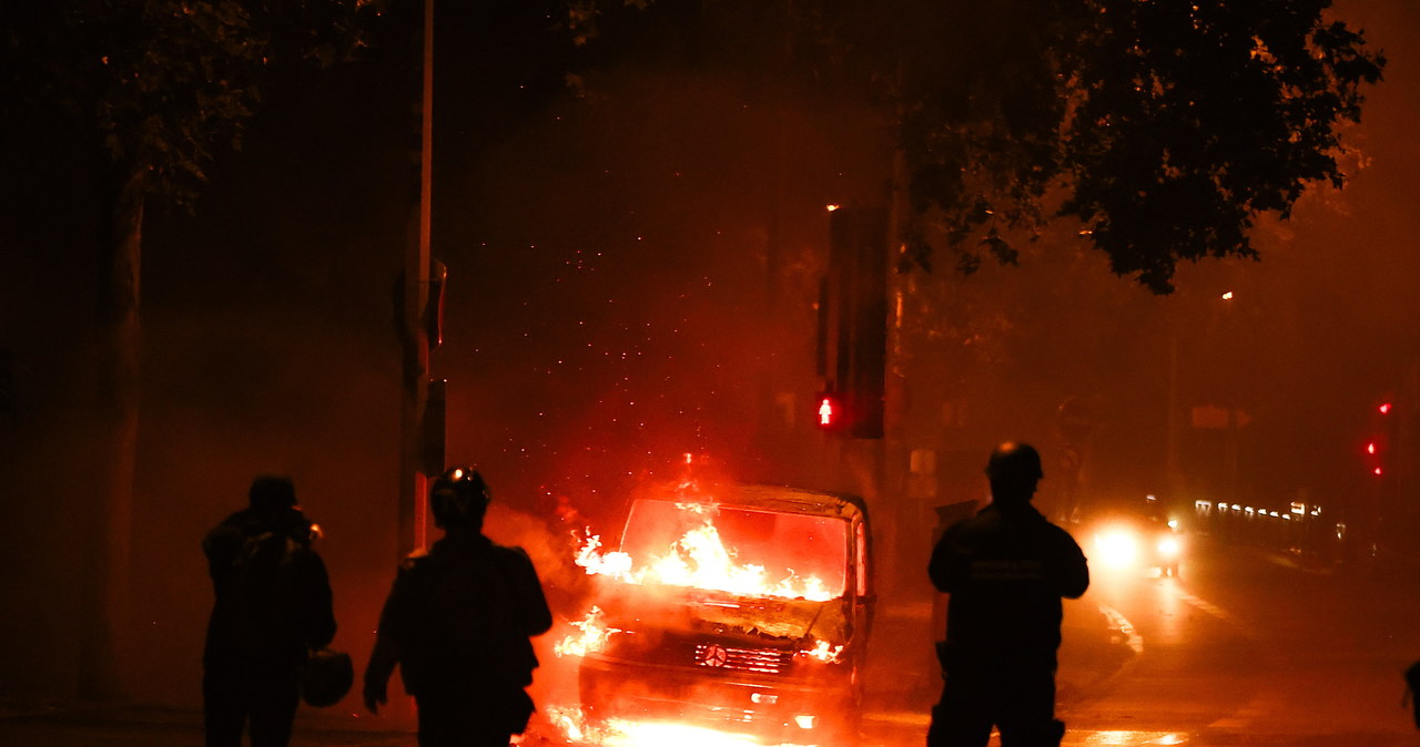 Zamieszki po śmierci 17-latka. W Marsylii znów starcia tłumu z policją