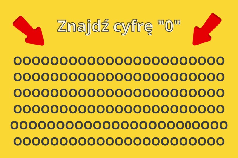 Czy uda ci się znaleźć wskazaną cyfrę? Złap za lupę i szukaj. Trudny test na spostrzegawczość