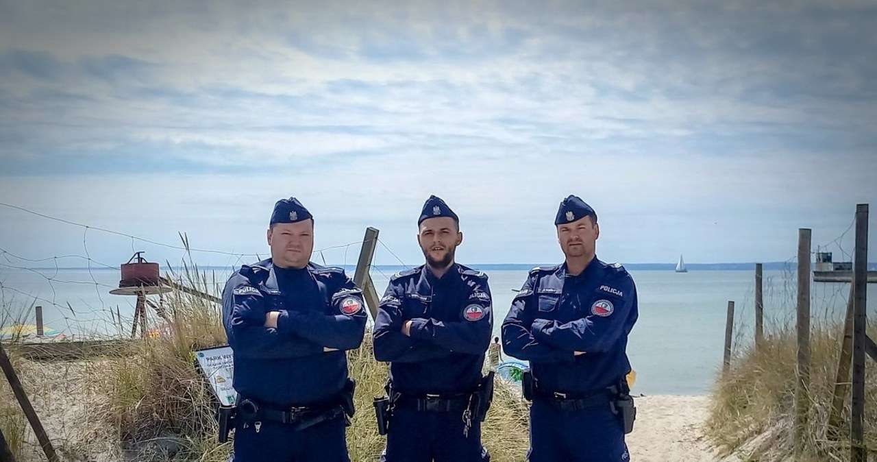 Zapłakany 3-latek na ulicy Helu. Interweniowała policja