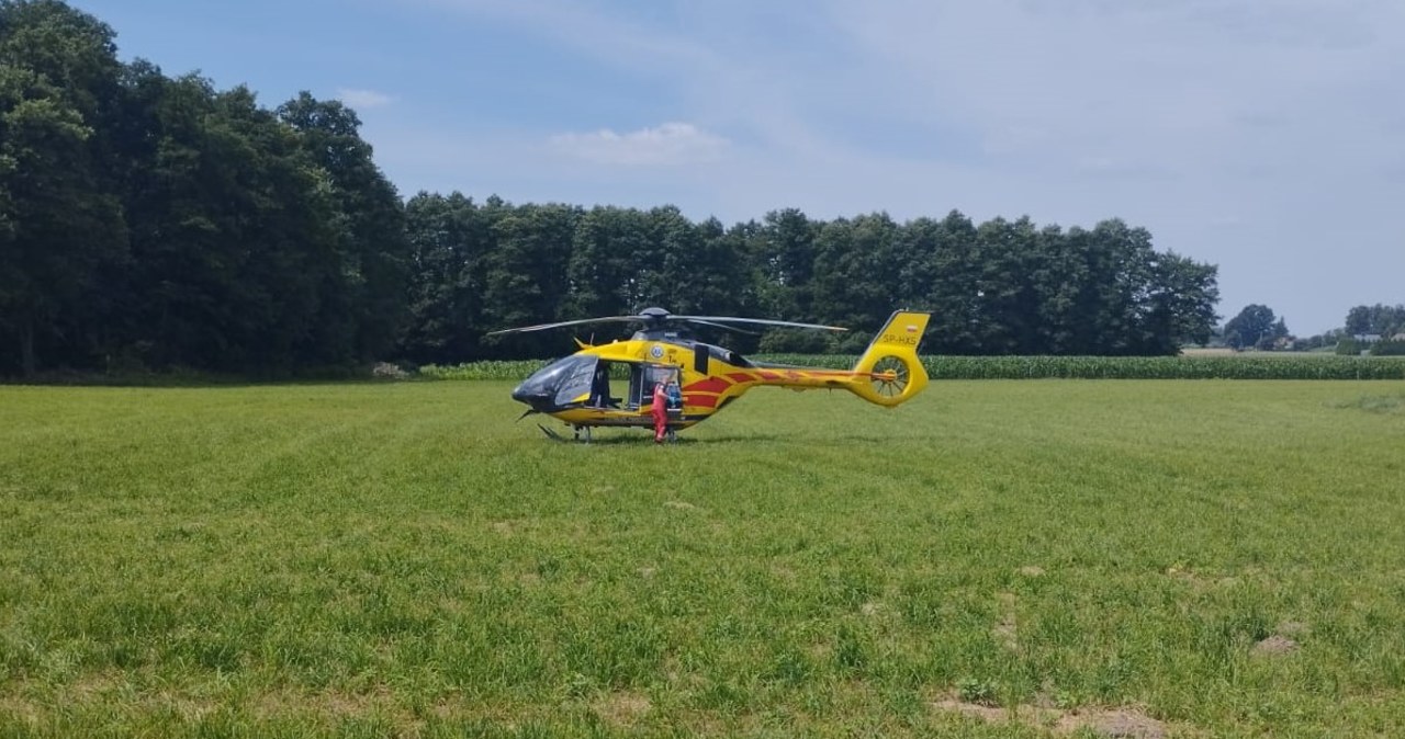 Wypadek z udziałem 11-latka na hulajnodze. Chłopiec trafił do szpitala