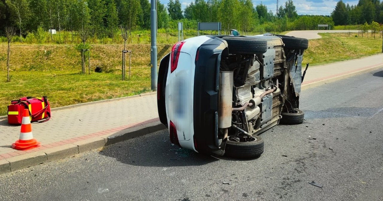 Wypadek na obwodnicy Mrągowa. 74-latka nie żyje