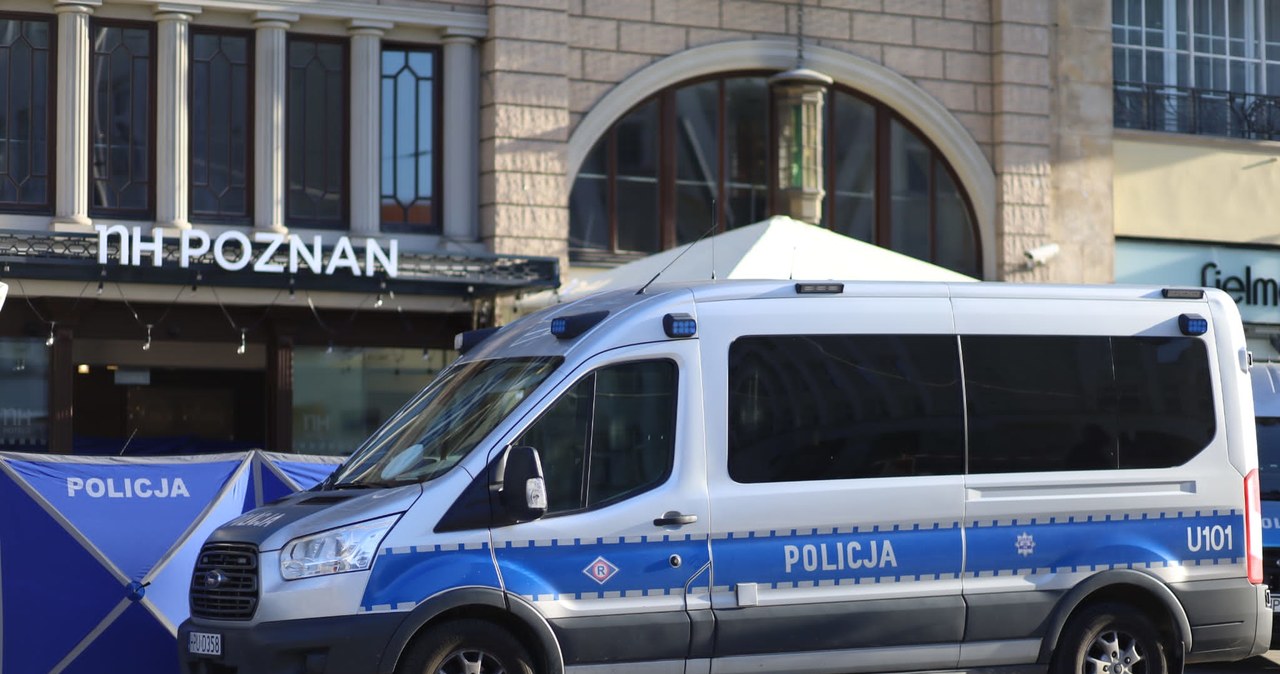 Strzelanina w centrum Poznania. Dwie osoby nie żyją
