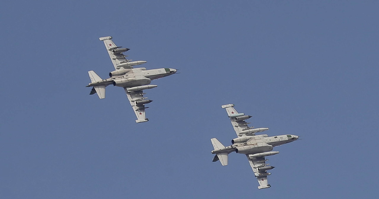Rosyjski Su-25 rozbił się w Kraju Krasnodarskim. Zginął pilot