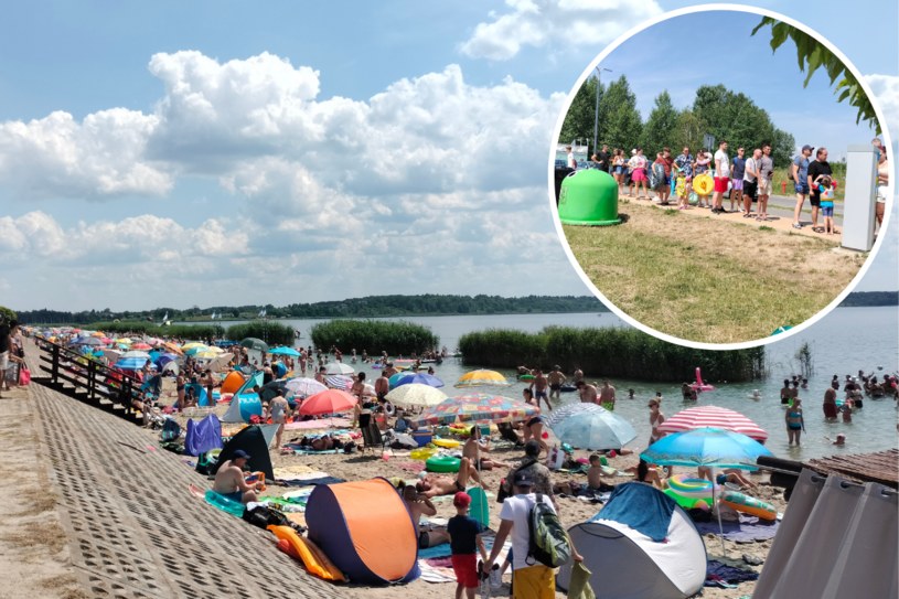 Relacja znad Jeziora Tarnobrzeskiego: „Czułam się tam jak nad Bałtykiem”