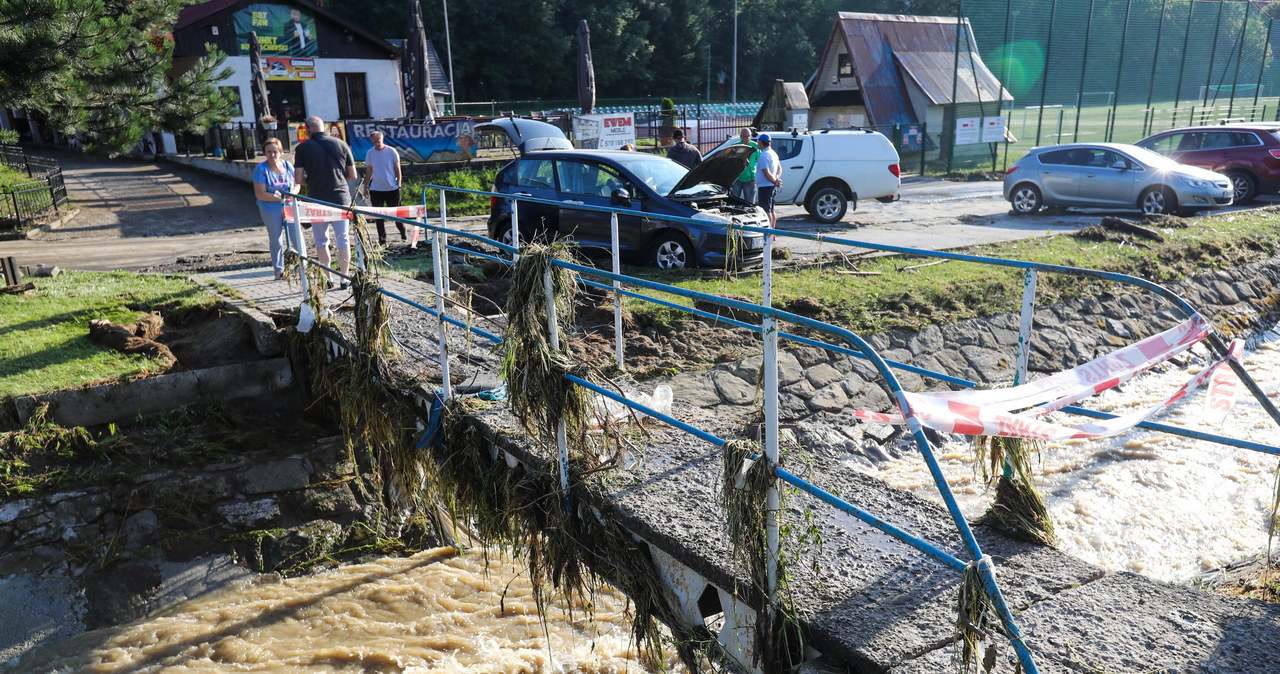 ​​Rabka liczy straty po powodzi: Nawet kilkanaście milionów złotych