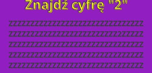 Test na spostrzegawczość: Czy uda ci się znaleźć cyfrę „2”? Na wykonanie zadania masz tylko 5 sekund!