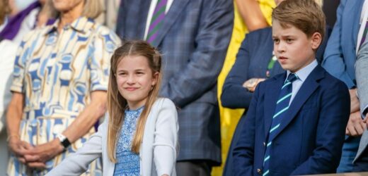Księżniczka Charlotte i książę George na Wimbledonie. Oto jak się zachowali