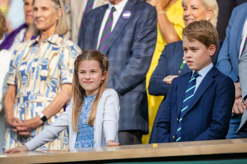 Księżniczka Charlotte i książę George na Wimbledonie. Oto jak się zachowali
