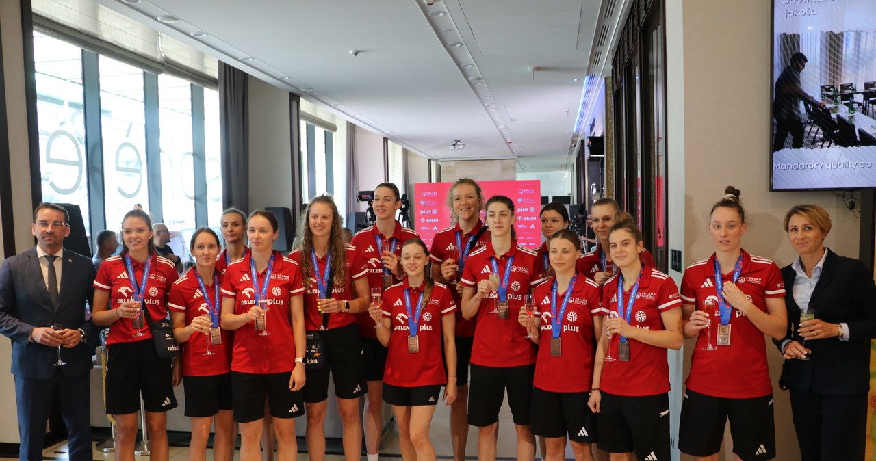 Gorące powitanie polskich siatkarek. Zdobyły medal Ligi Narodów