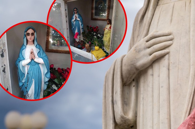 „Bulwersujący akt wandalizmu”. Matce Boskiej i Jezusowi wypalono oczy